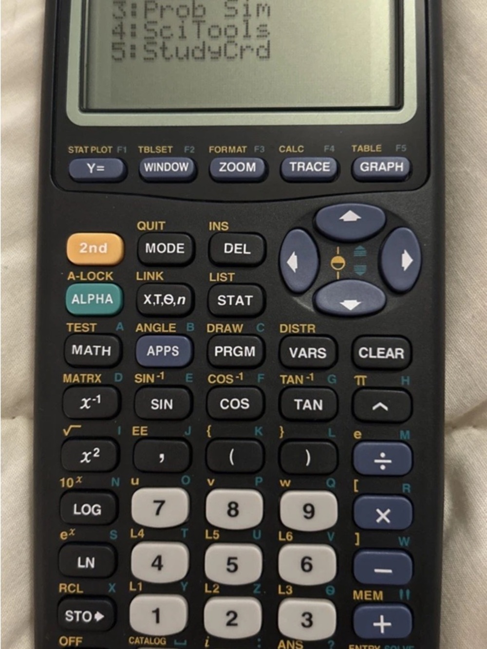Texas Instruments TI-83 Plus Graphing Calculator - Black - Picture 4 of 6